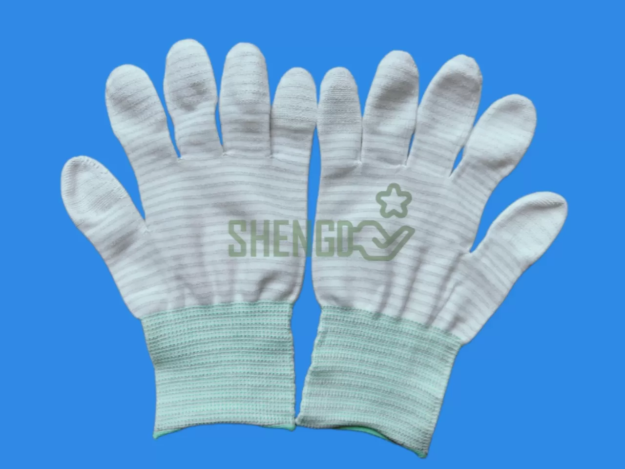 GĂNG TAY CARBON KẺ NGANG