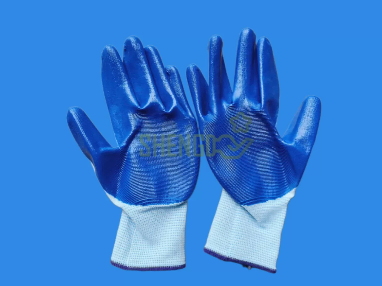 GĂNG TAY PHỦ SƠN XANH