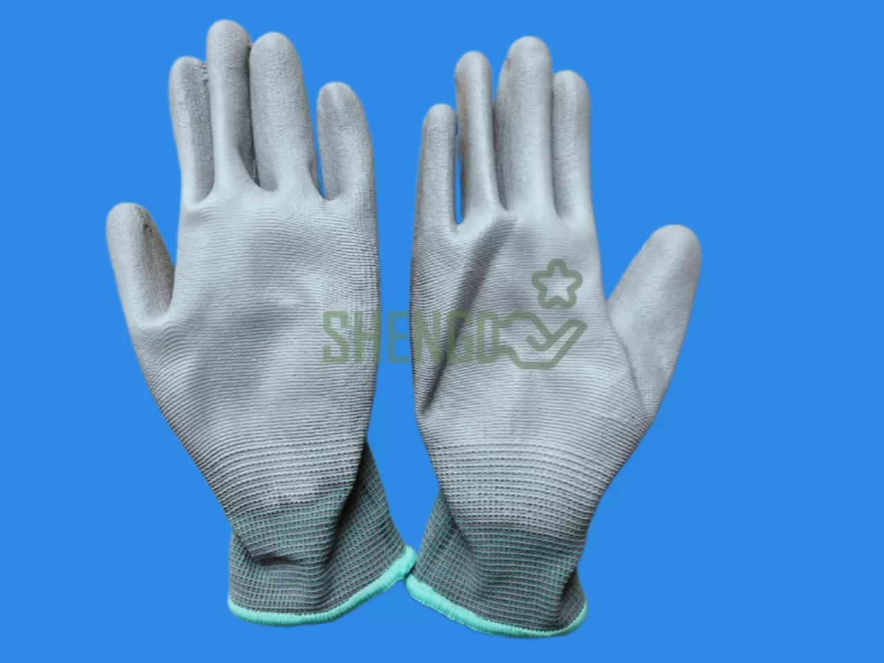 GĂNG TAY PHỦ PU BÀN XÁM